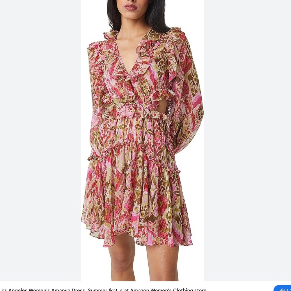 NWT MISA LOS ANGELES DRESS SIZE LARGE